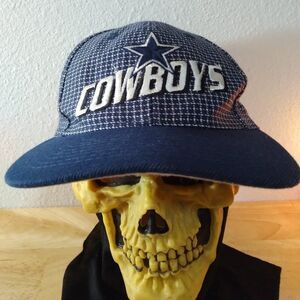 Vintage Logo Athletic Dallas Cowboys Grid Strap Back Hat